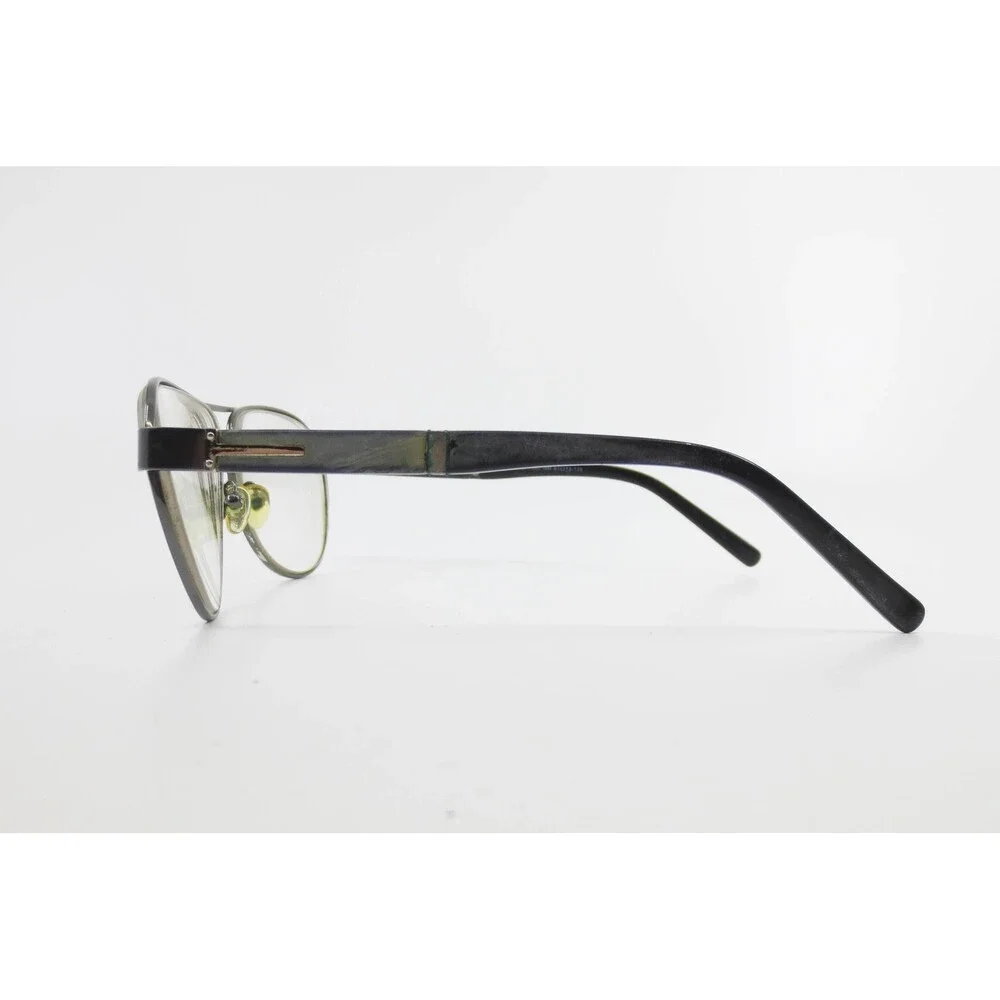 Robert Mitchell RMS 7002 GM Aviator Eyeglasses Frames Gunmetal Gray 61-13-135
